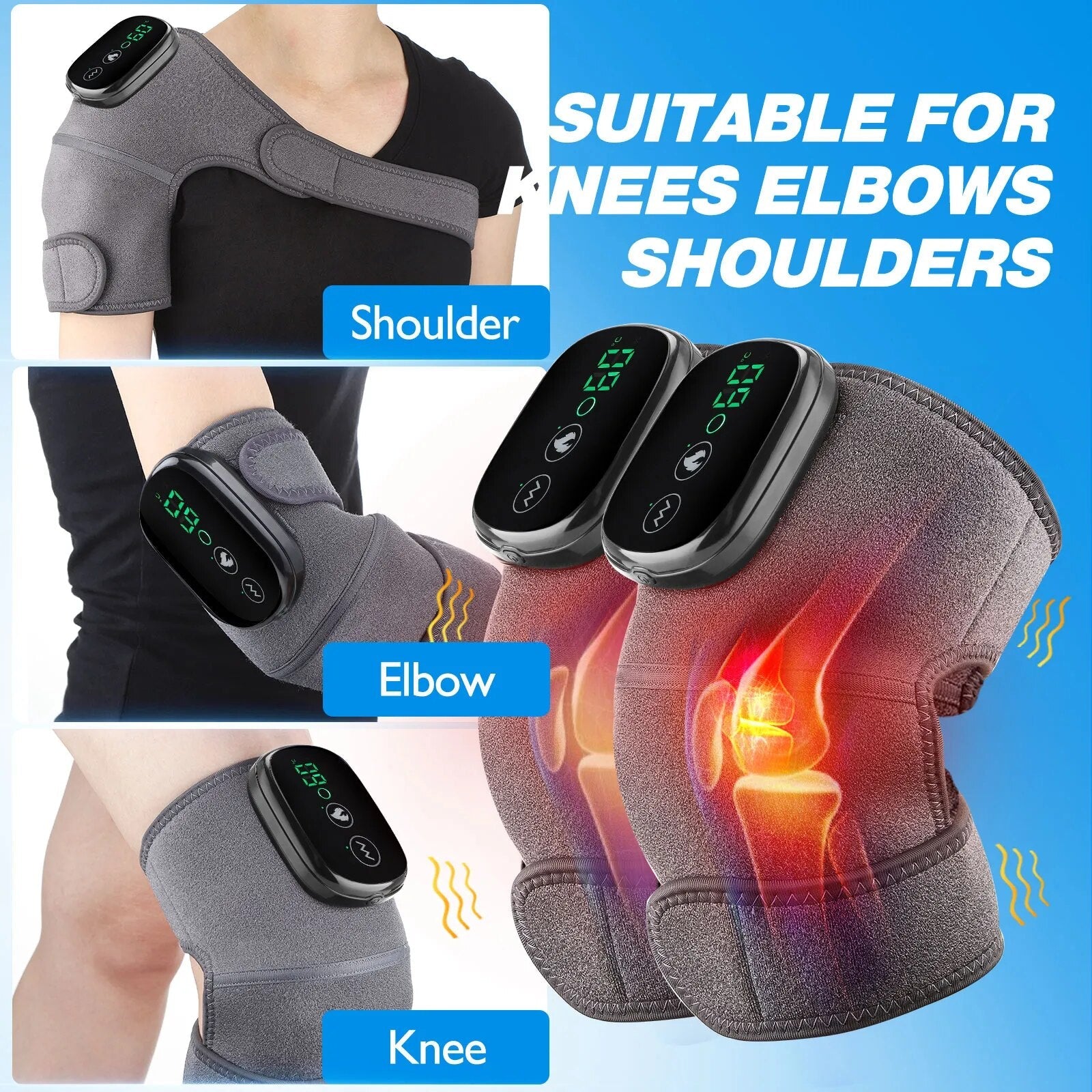 KNEE PADS MASSAGER